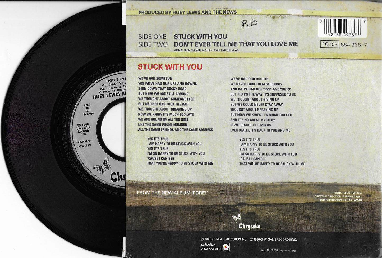 HUEY LEWIS & THE NEWS - Stuck With You