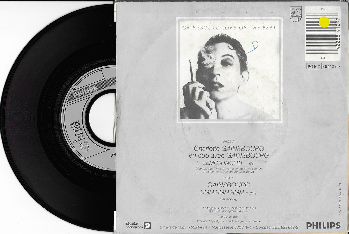 CHARLOTTE & SERGE GAINSBOURG - Lemon Incest