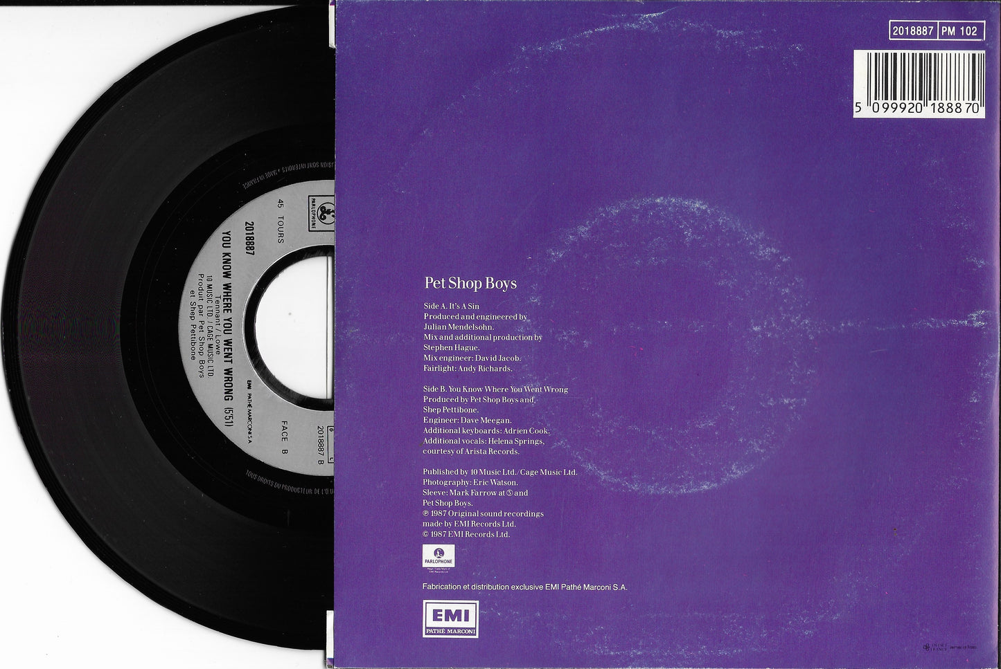 PET SHOP BOYS - It's A Sin