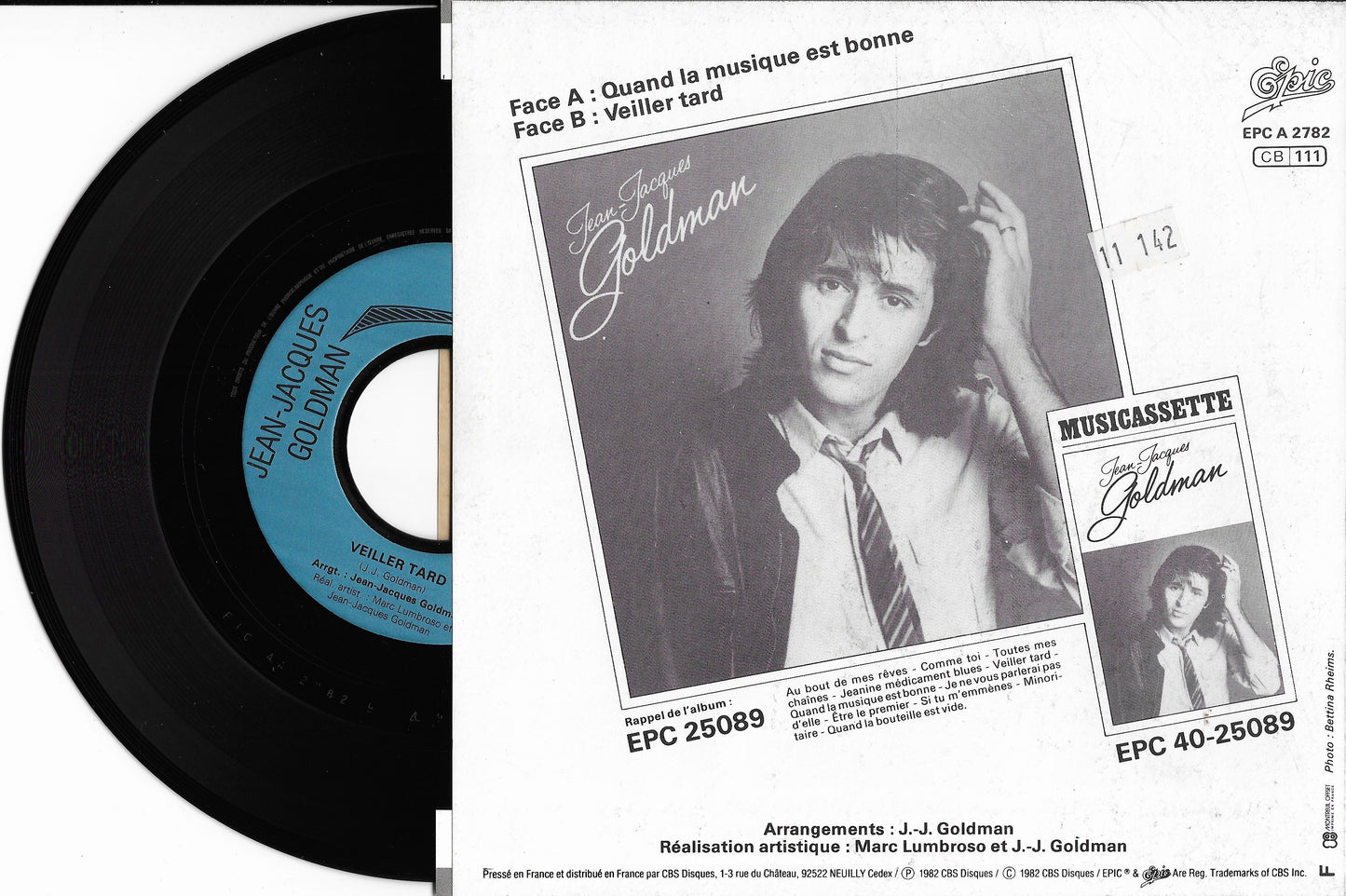 JEAN JACQUES GOLDMAN - Quand La Musique Est Bonne