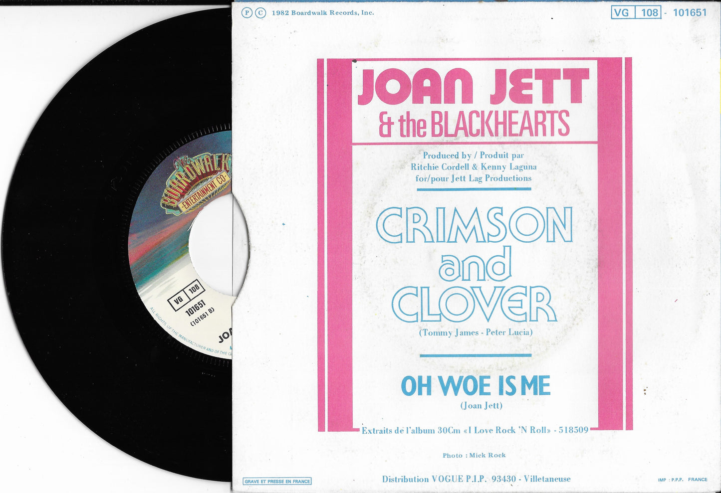 JOAN JETT & THE BLACKHEARTS - Crimson And Clover