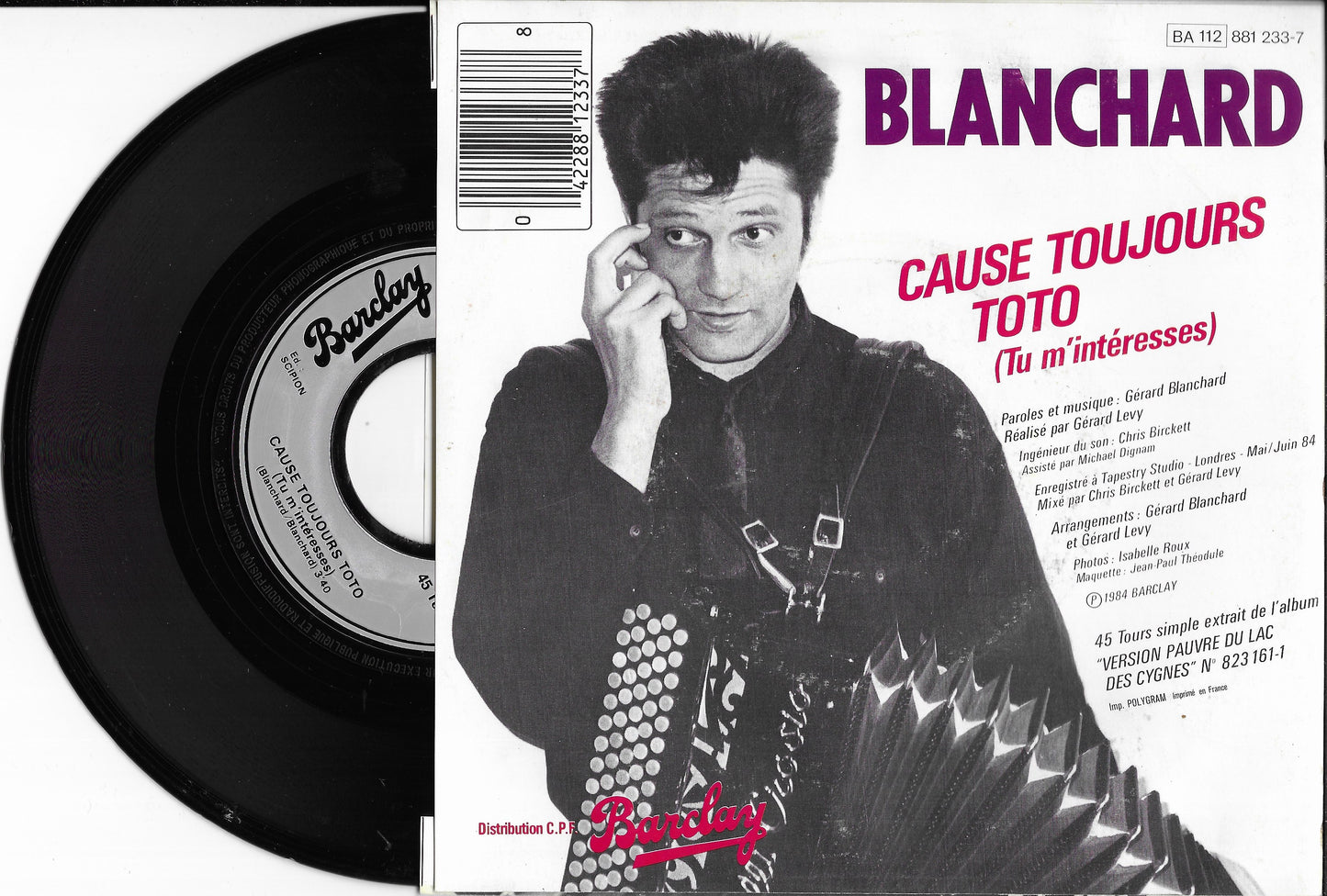 GERARD BLANCHARD - Gabriel Le Pyromane (Y'a Pas L'feu, Tout Va Bien)