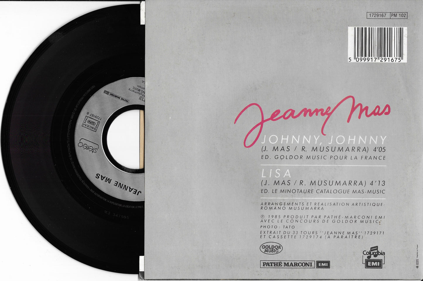 JEANNE MAS - Johnny, Johnny