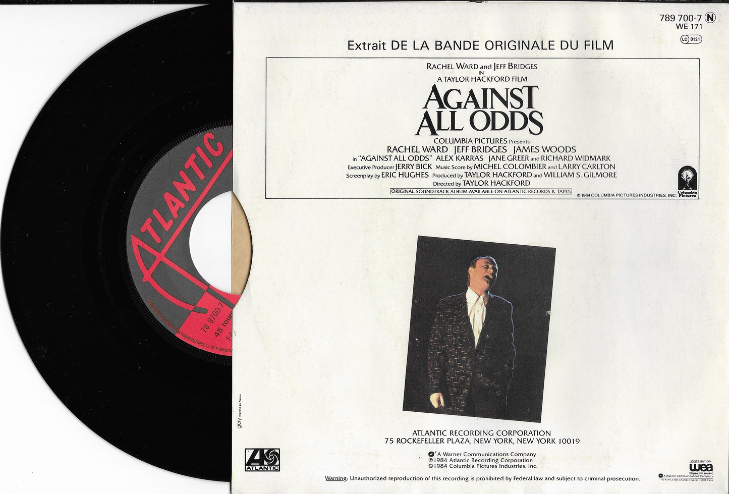 PHIL COLLINS - Against All Odds (Take A Look At Me Now)