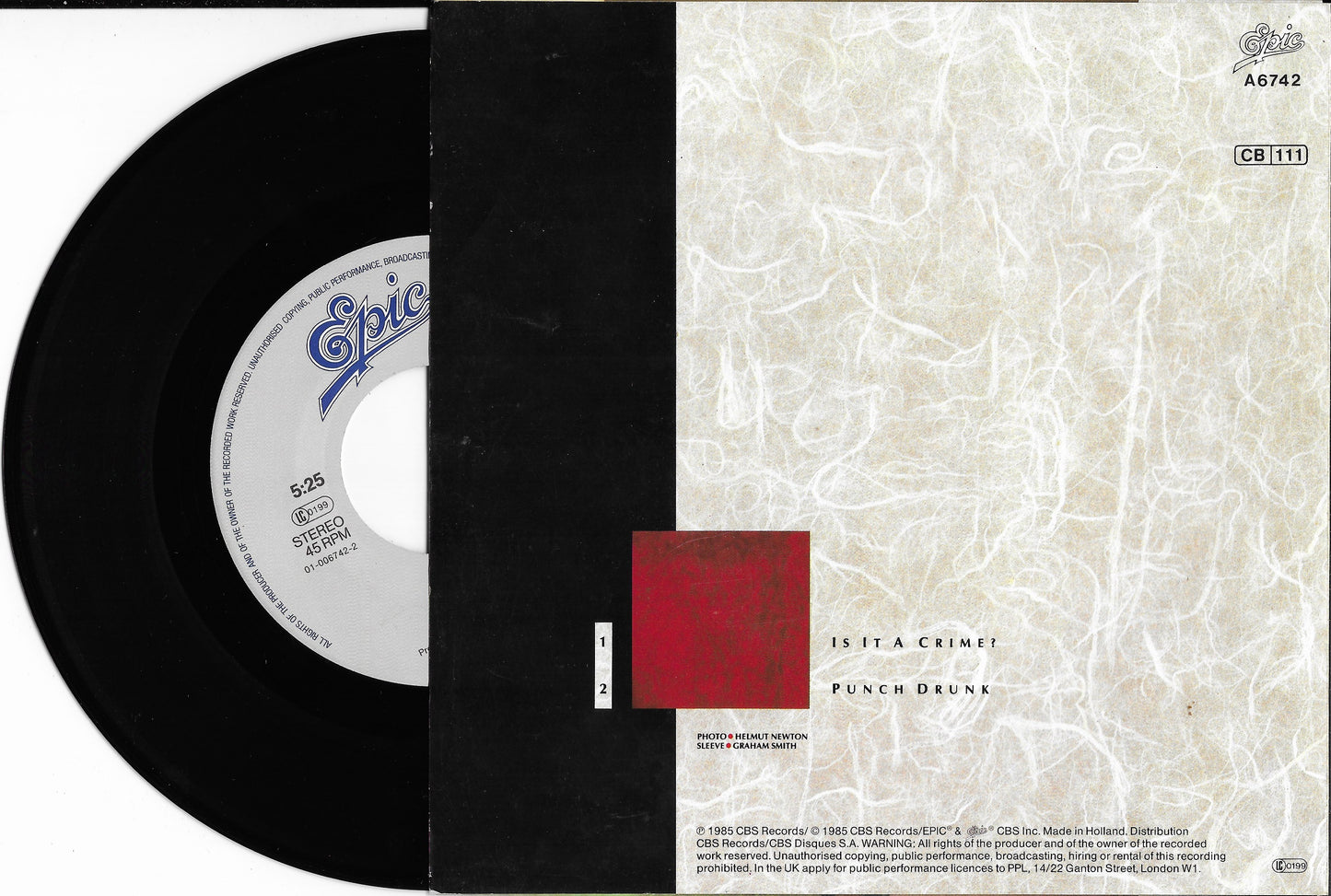 SADE - Is It A Crime?