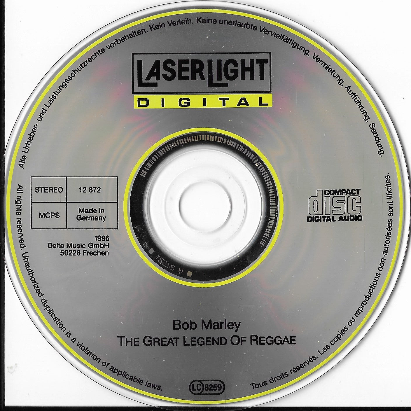 BOB MARLEY - The Great Legend Of Reggae