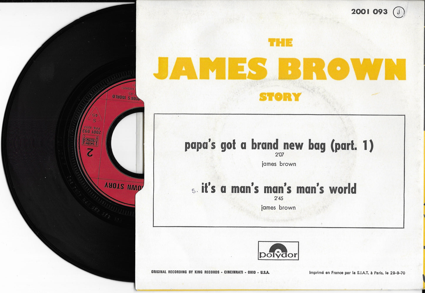 JAMES BROWN - The James Brown Story N°12