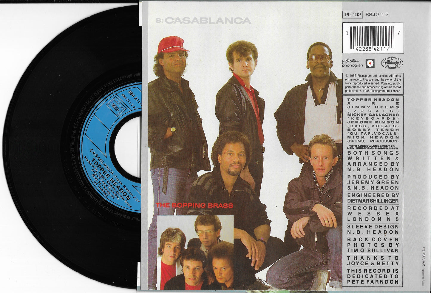 TOPPER HEADON - Leave It To Luck