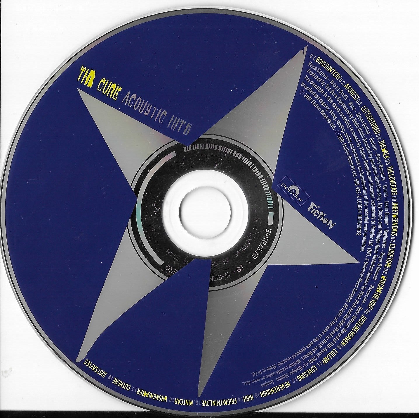THE CURE - Greatest Hits (+ Accoustics)