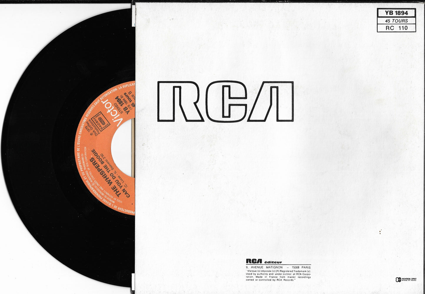 THE WHISPERS - And The Beat Goes On