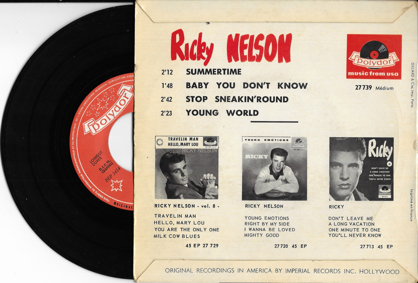 RICKY NELSON - Summertime