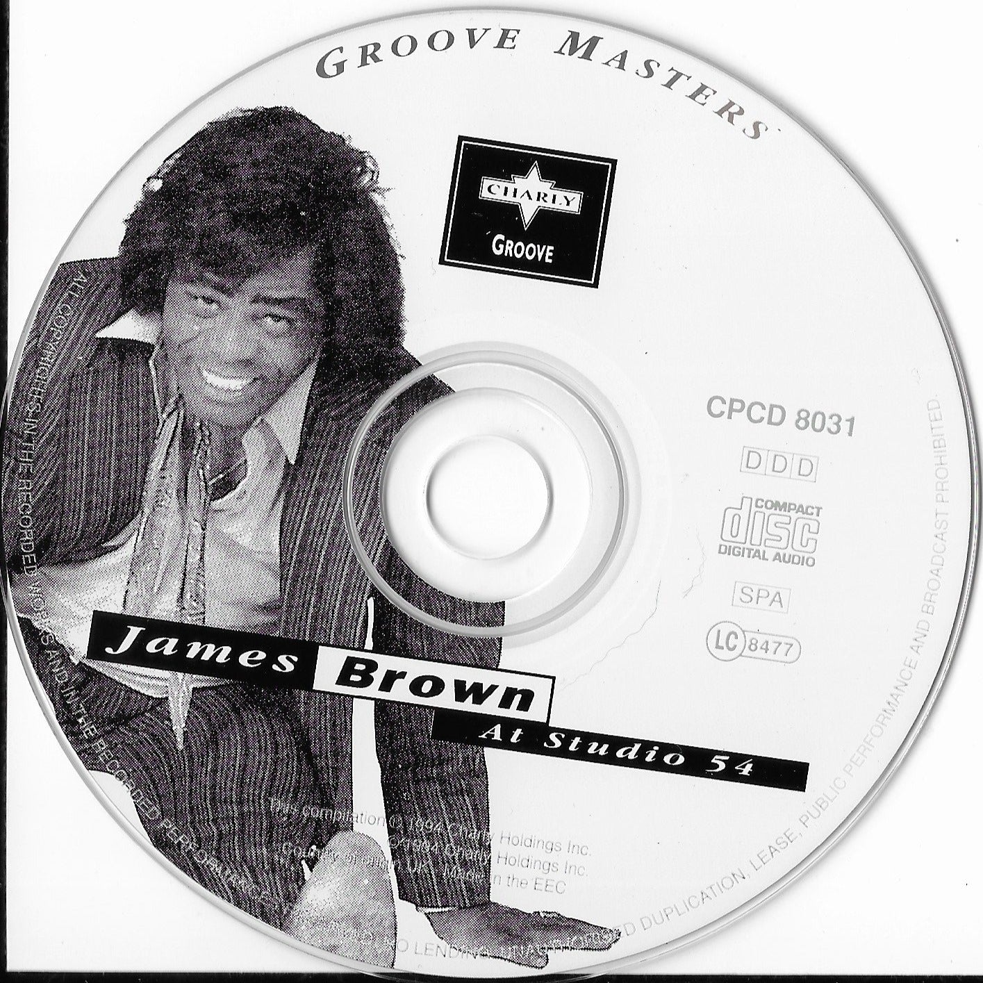 JAMES BROWN - At Studio 54
