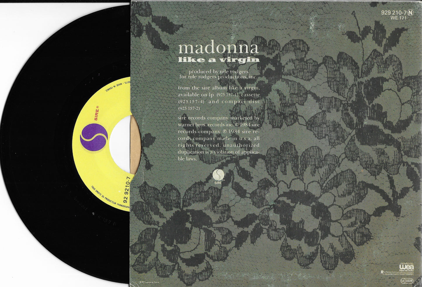 MADONNA - Like a Virgin