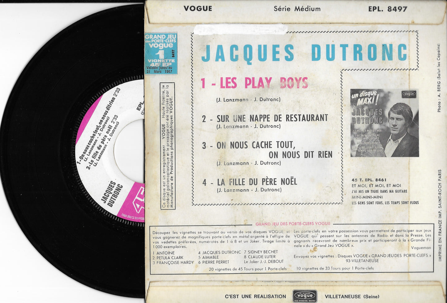 JACQUES DUTRONC - Les Play Boys