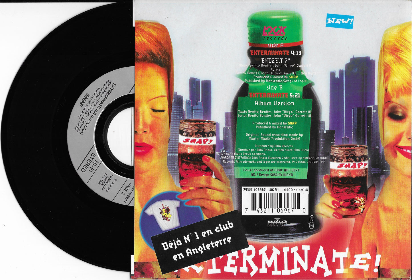 SNAP! Featuring NIKI HARIS - Exterminate!