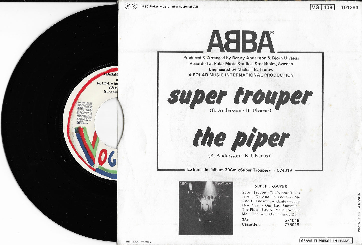 ABBA - Super Trouper / The Piper