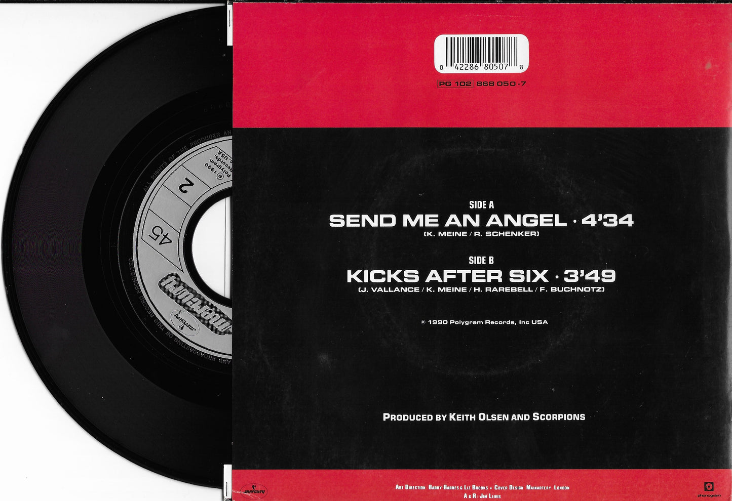 SCORPIONS - Send Me An Angel