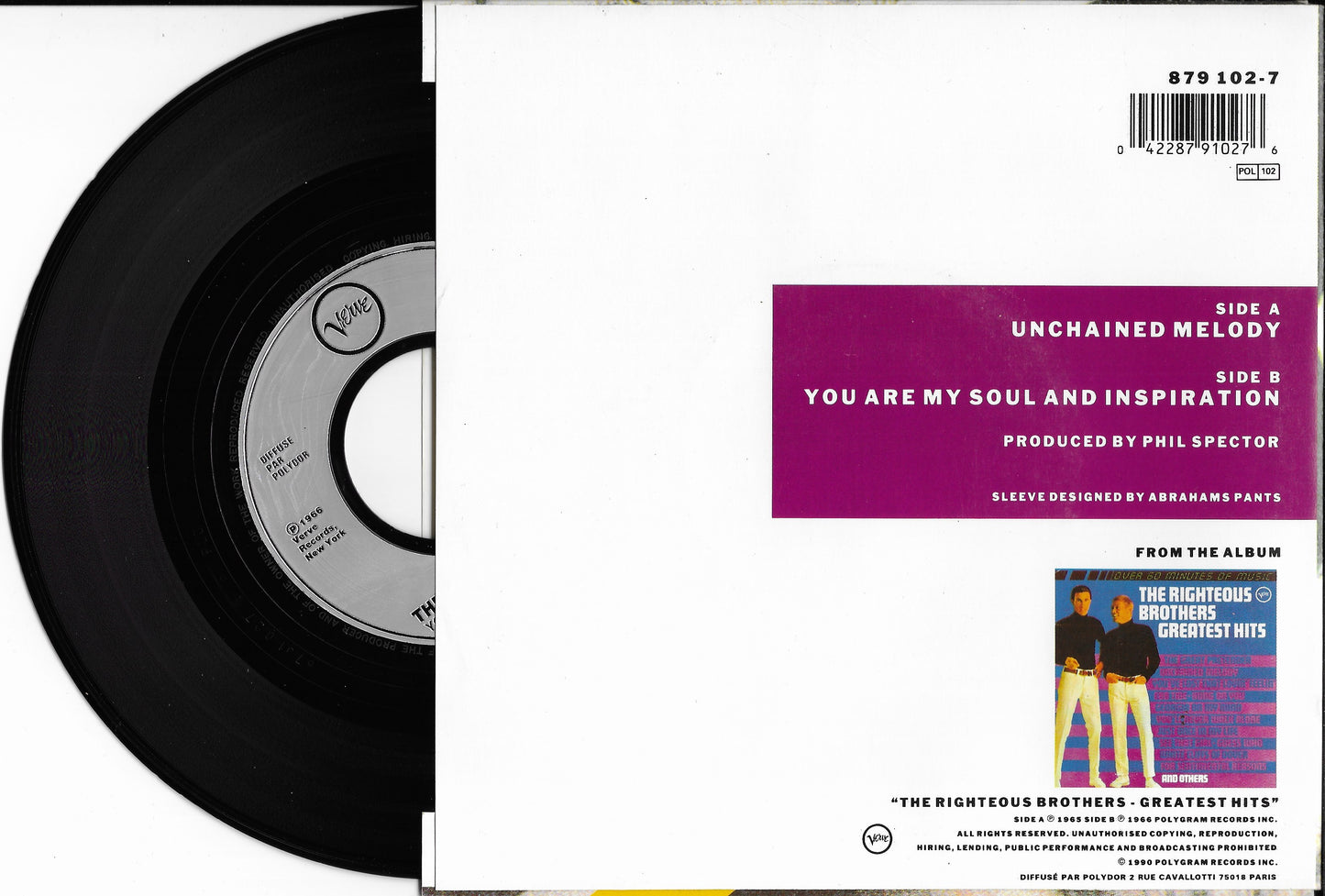 THE RIGHTEOUS BROTHERS - Unchained Melody