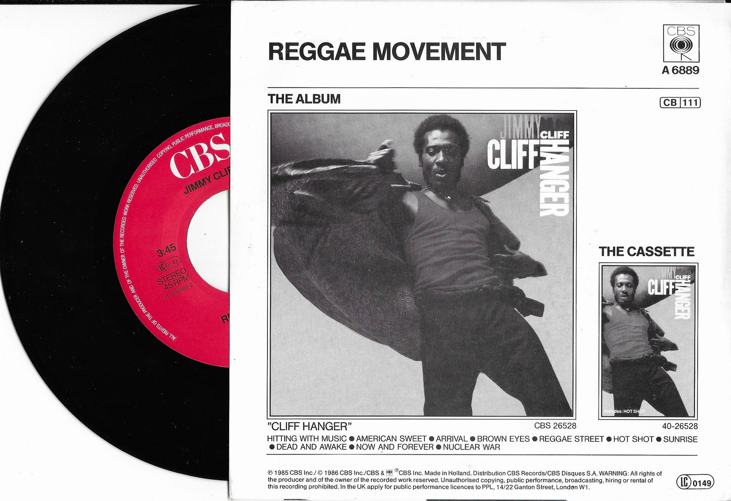 JIMMY CLIFF - Reggae Street