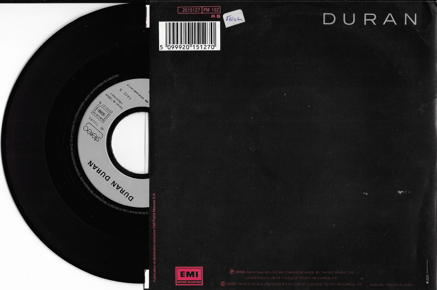 DURAN DURAN - Notorious