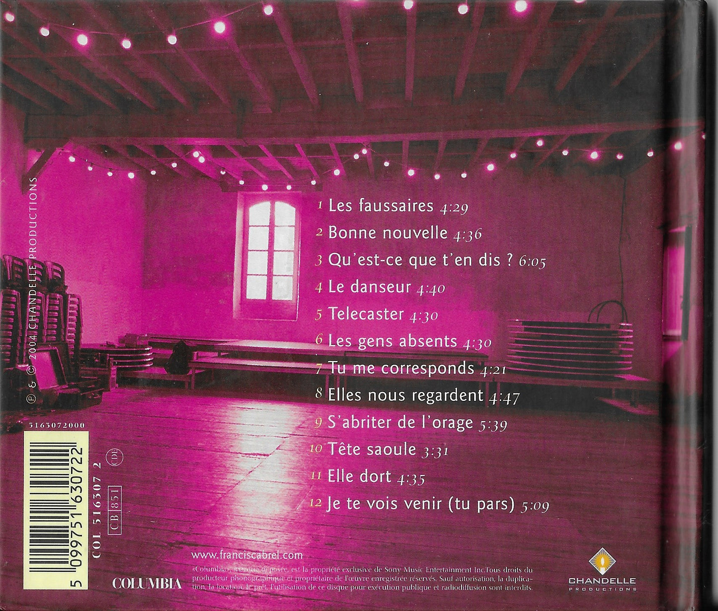FRANCIS CABREL - Les Beaux Dégâts (Format Book)