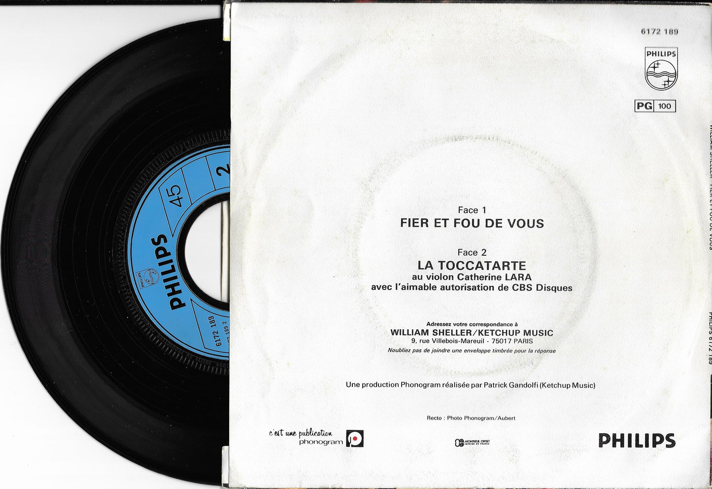 WILLIAM SHELLER - Fier Et Fou De Vous