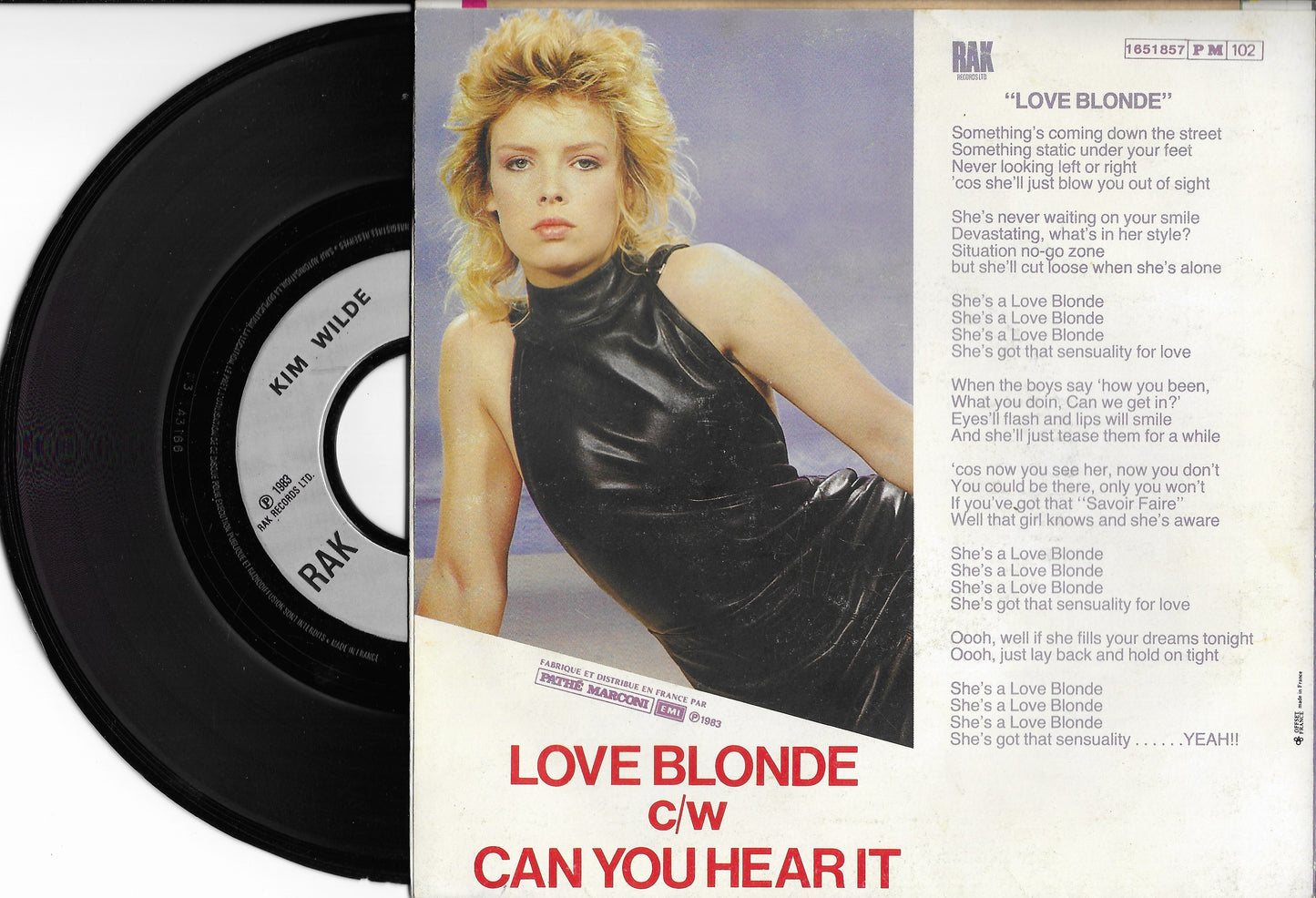 KIM WILDE - Love Blonde