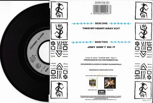 JOHNNY CLEGG & SAVUKA - Take My Heart Away