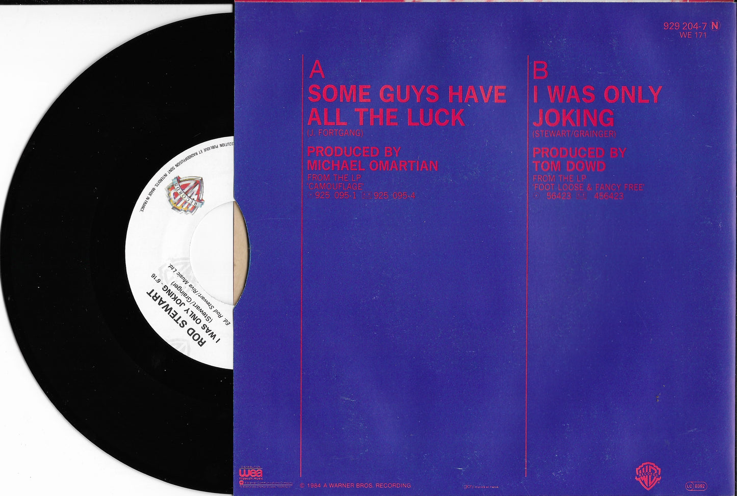 ROD STEWART - Some Guys Have All The Luck