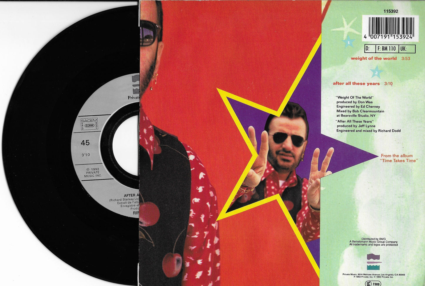 RINGO STARR - Weight Of The World