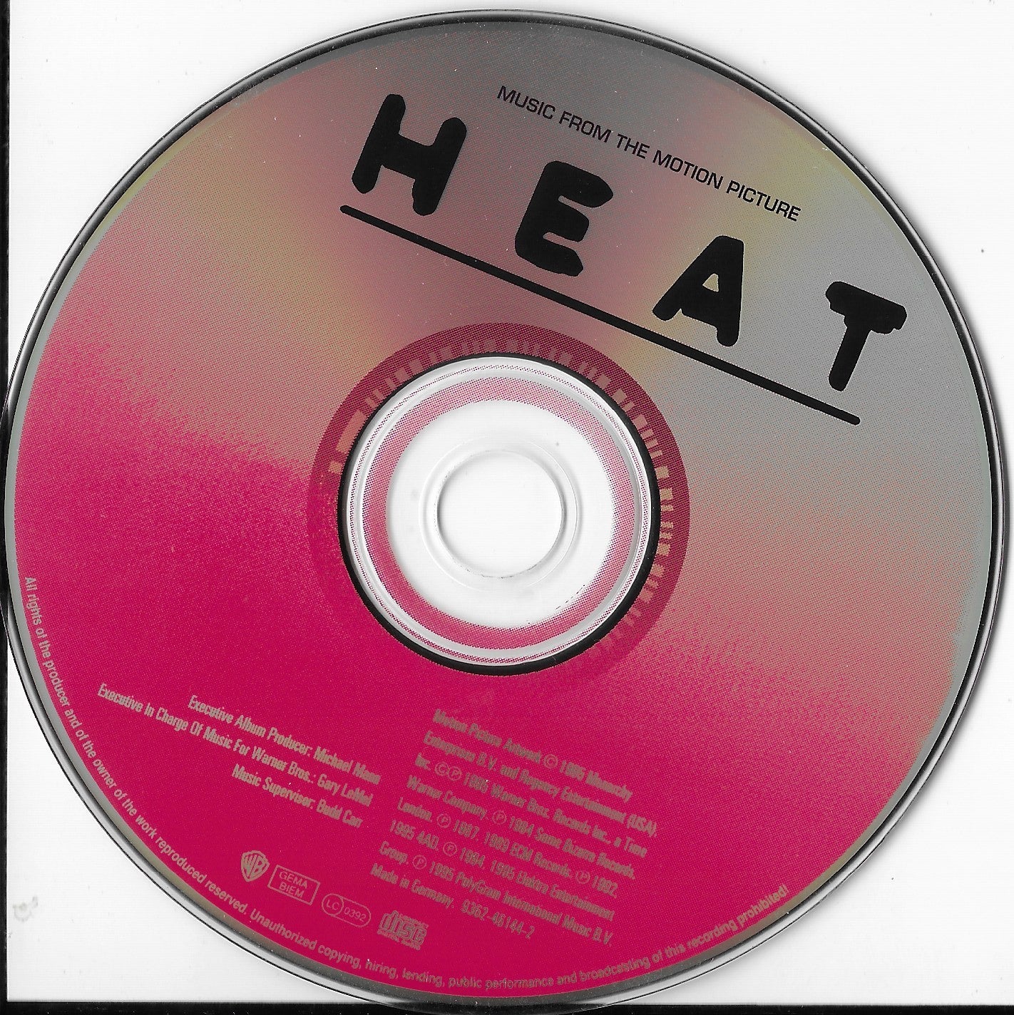 HEAT - Music From The Motion Picture