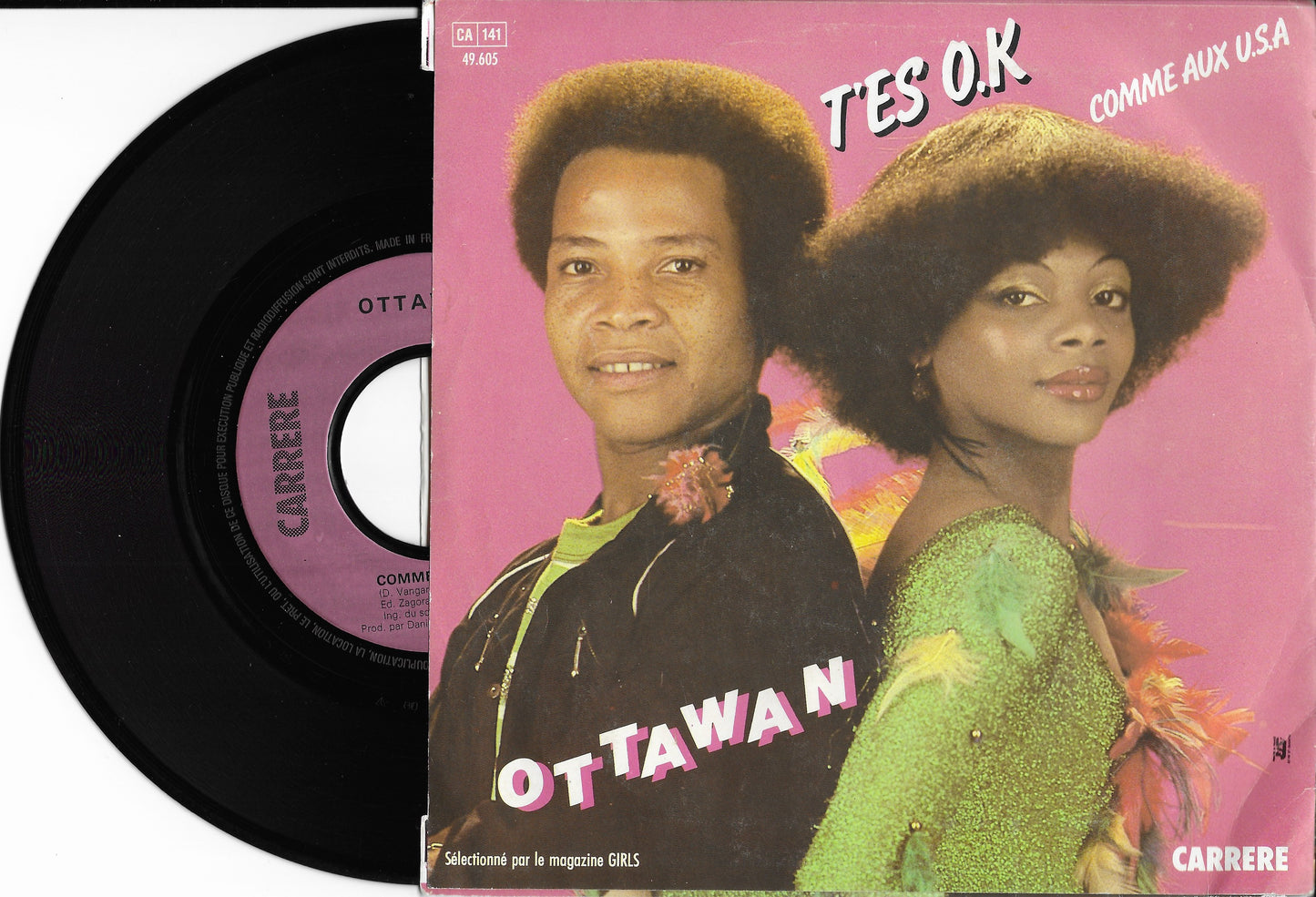 OTTAWAN - T'es O.K. / Comme Aux U.S.A.