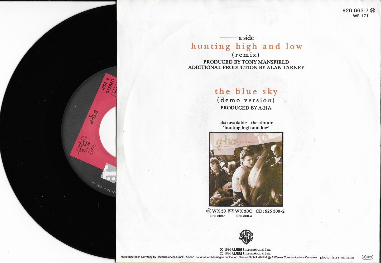 A-HA - Hunting High And Low (Remix)