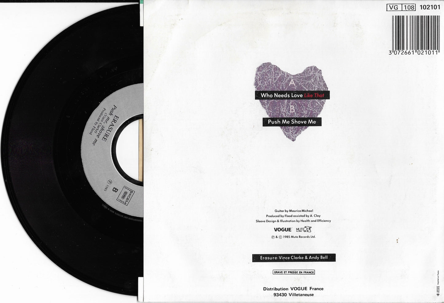 ERASURE - Who Needs Love Like That