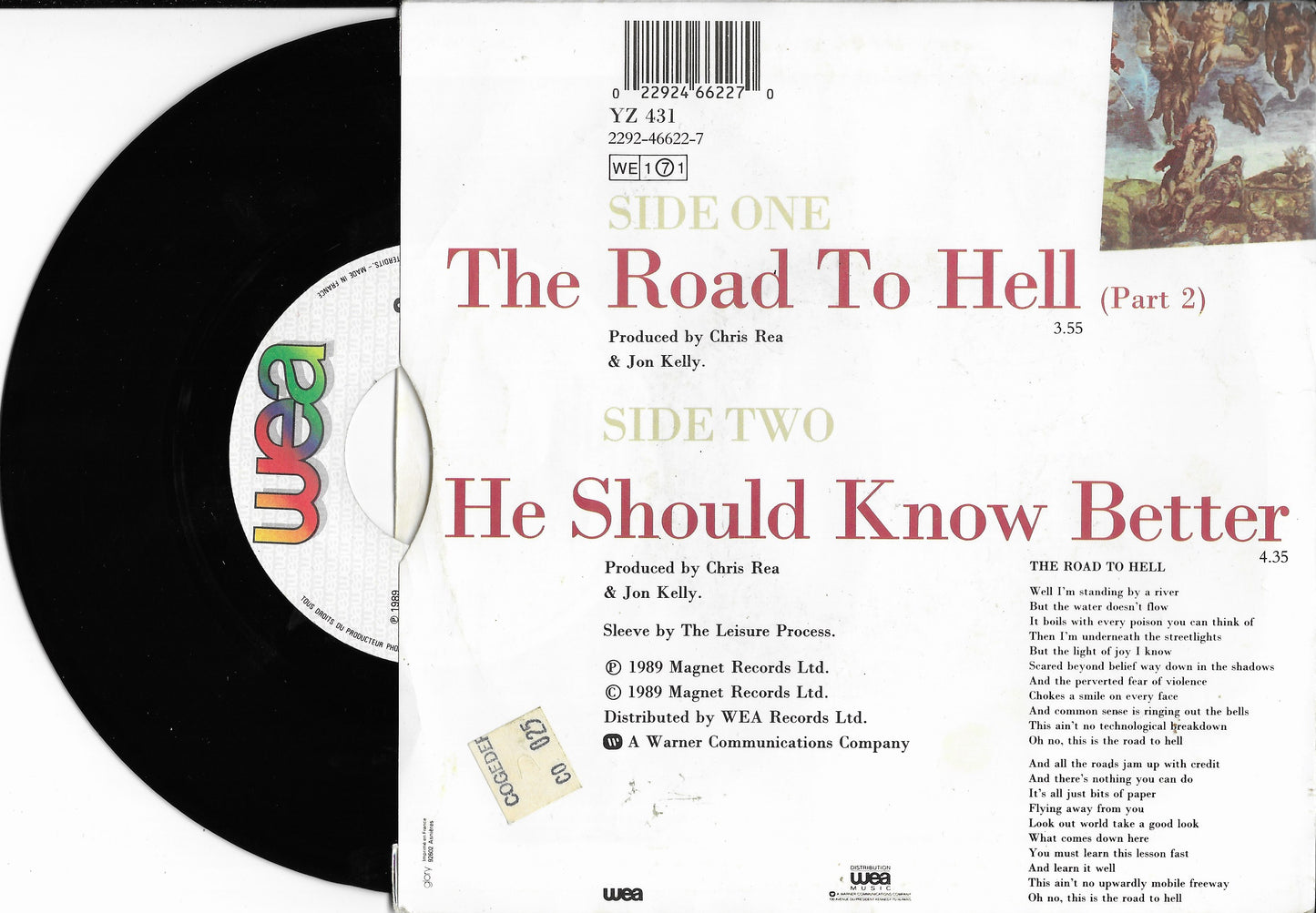 CHRIS REA - The Road to Hell (Part 2)