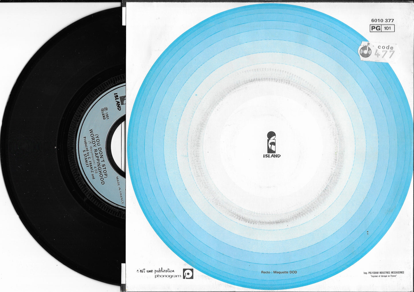 TOM TOM CLUB - Wordy Rappinghood