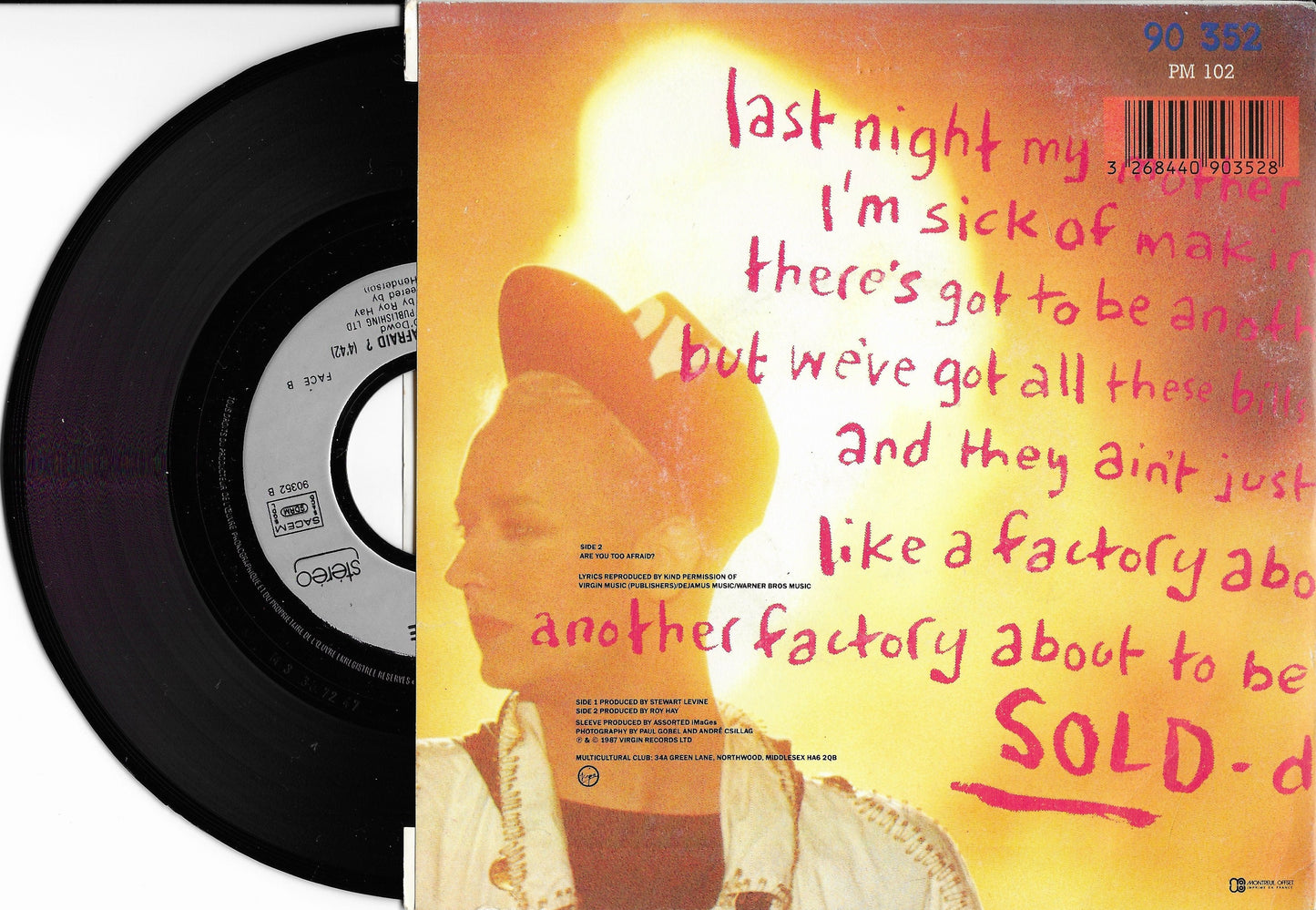 BOY GEORGE - Sold