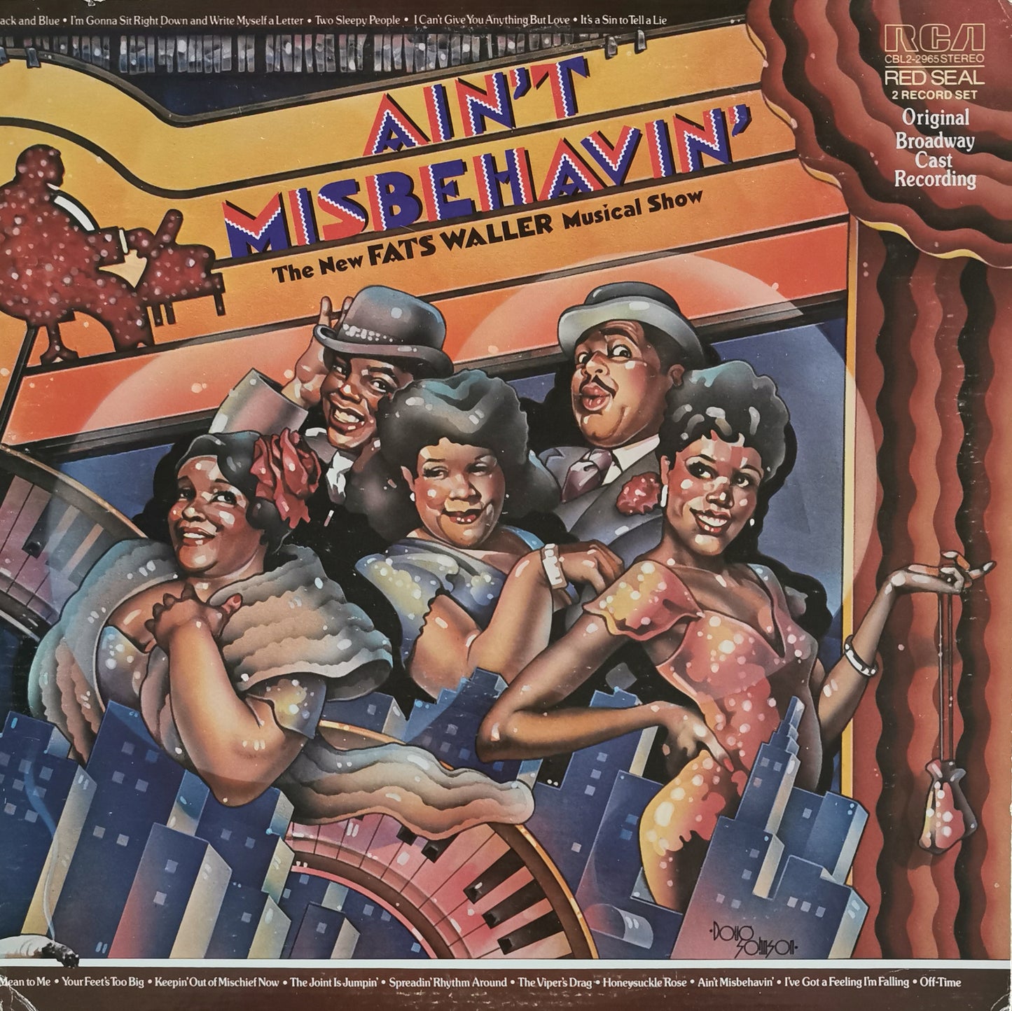 FATS WALLER - Ain't Misbehavin': The New Fats Waller Musical Show