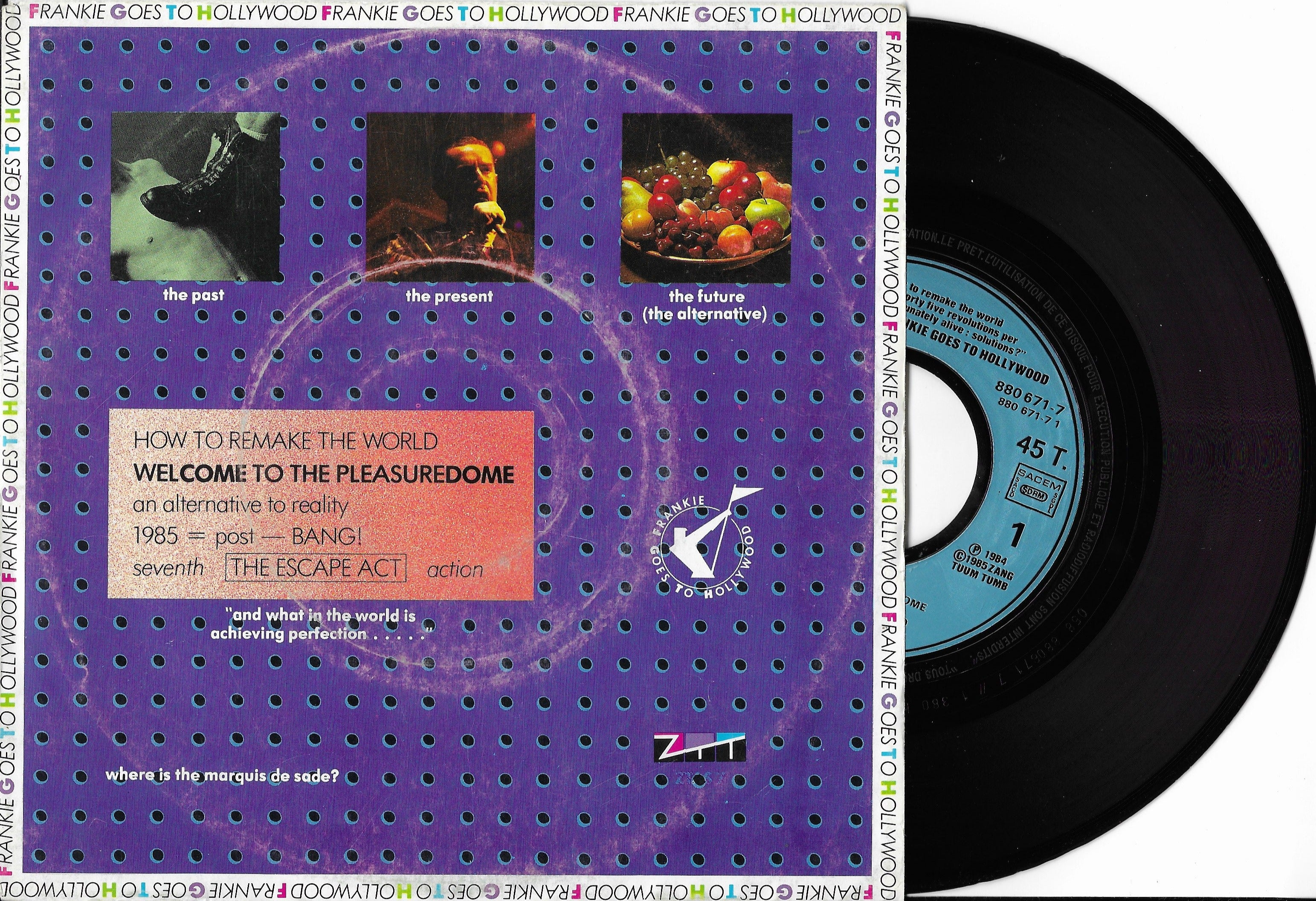 Disque Vinyle 45 tours Occasion FRANKIE GOES TO HOLLYWOOD