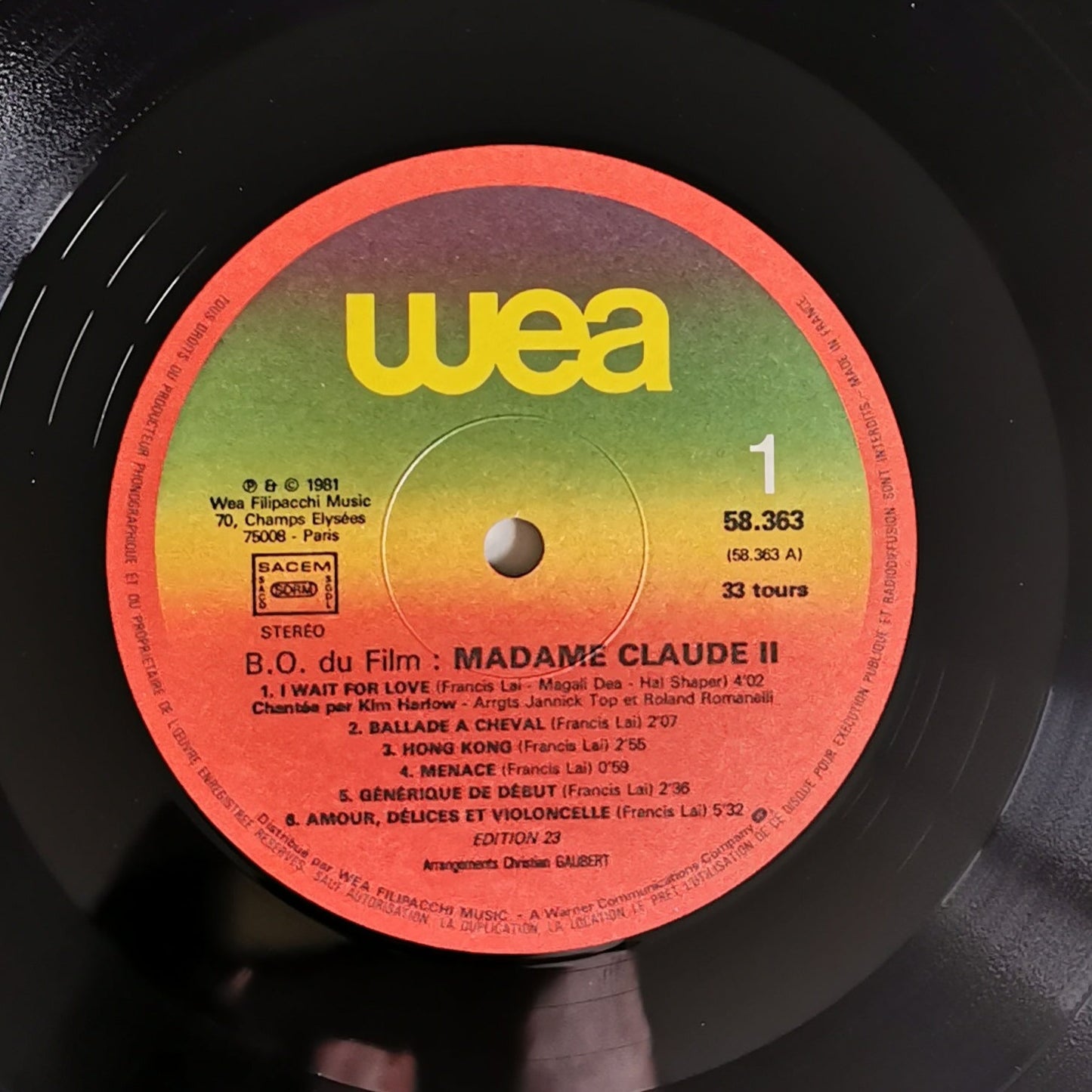 FRANCIS LAI - Madame Claude 2