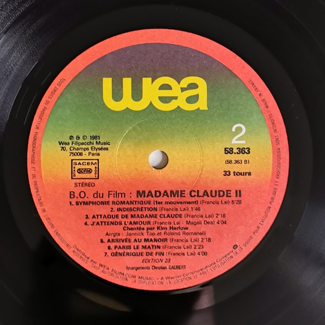 FRANCIS LAI - Madame Claude 2