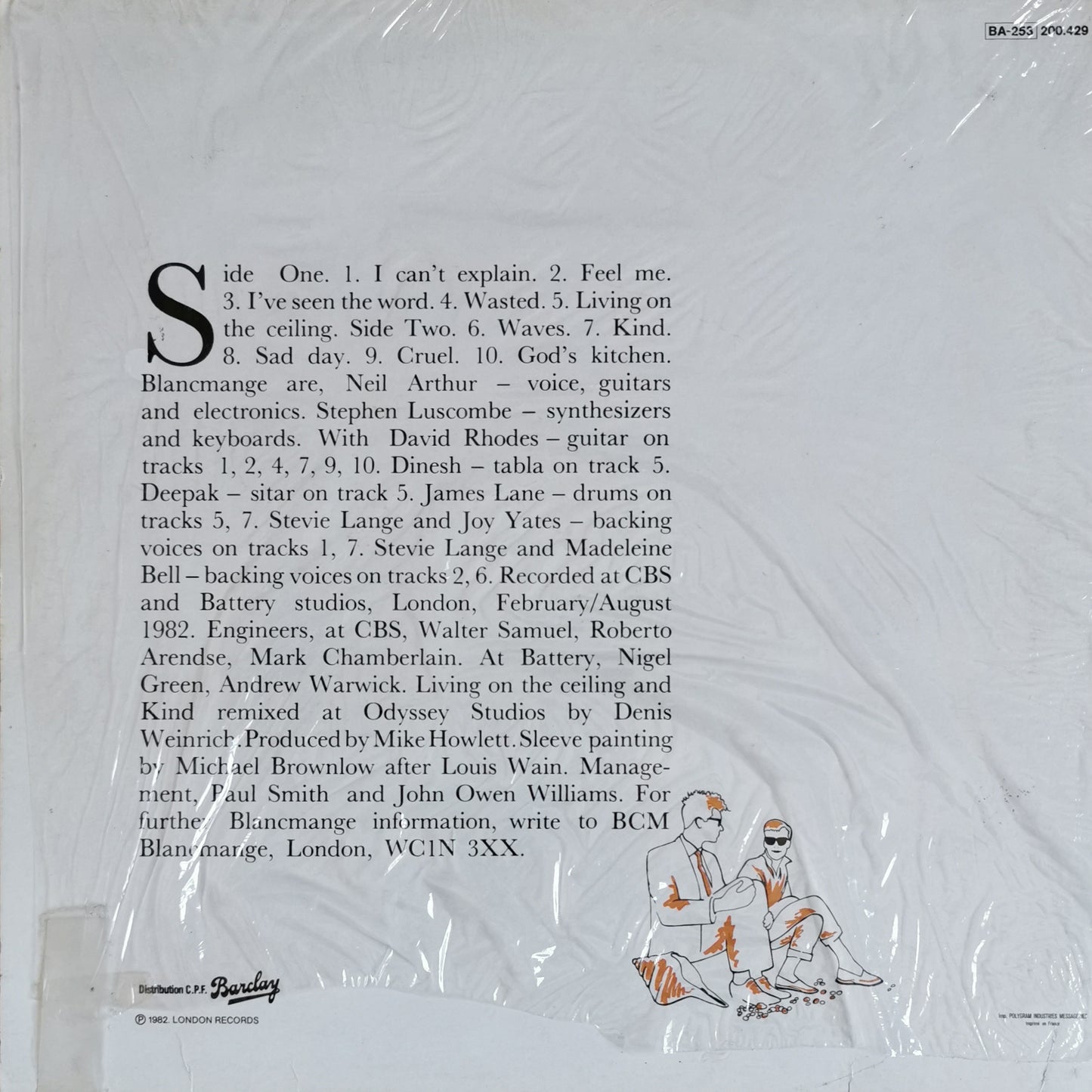 BLANCMANGE - Happy Families