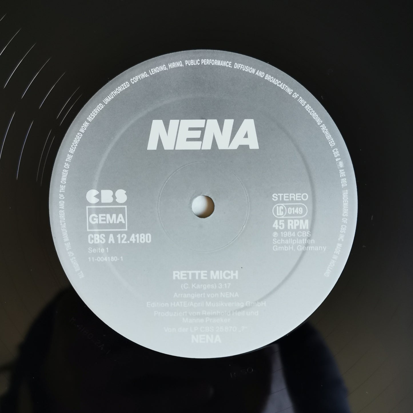 NENA - Rette Mich
