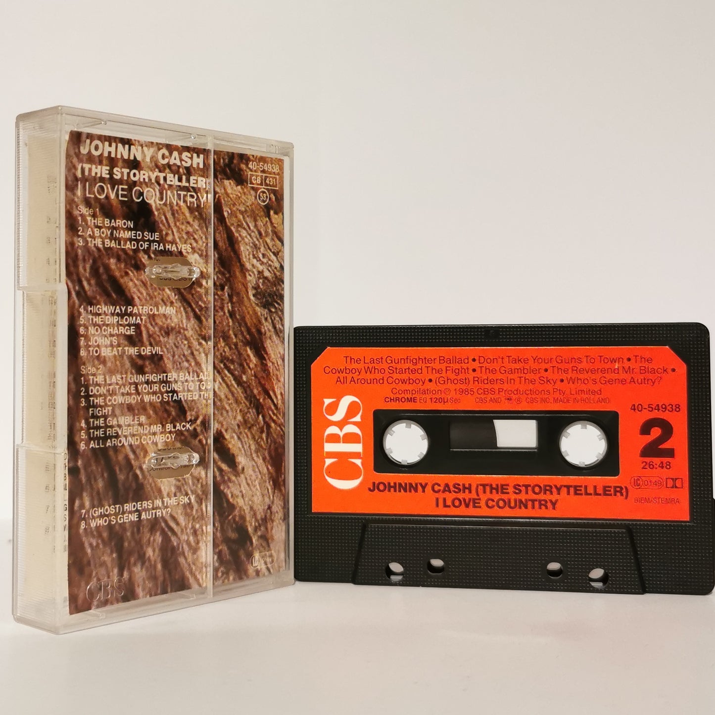 JOHNNY CASH (THE STORYTELLER) - I love Country