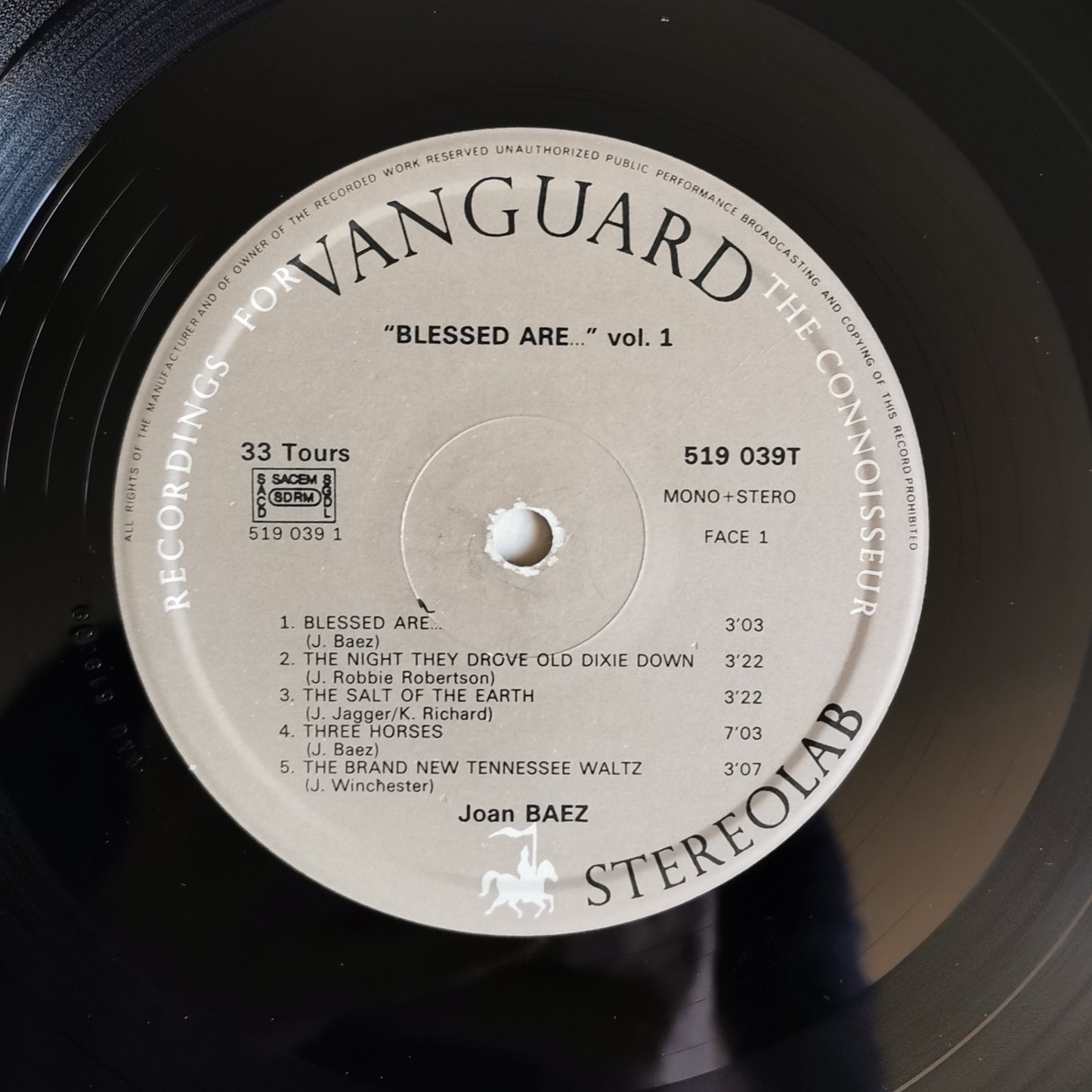 JOAN BAEZ - Blessed Are... Vol. 1