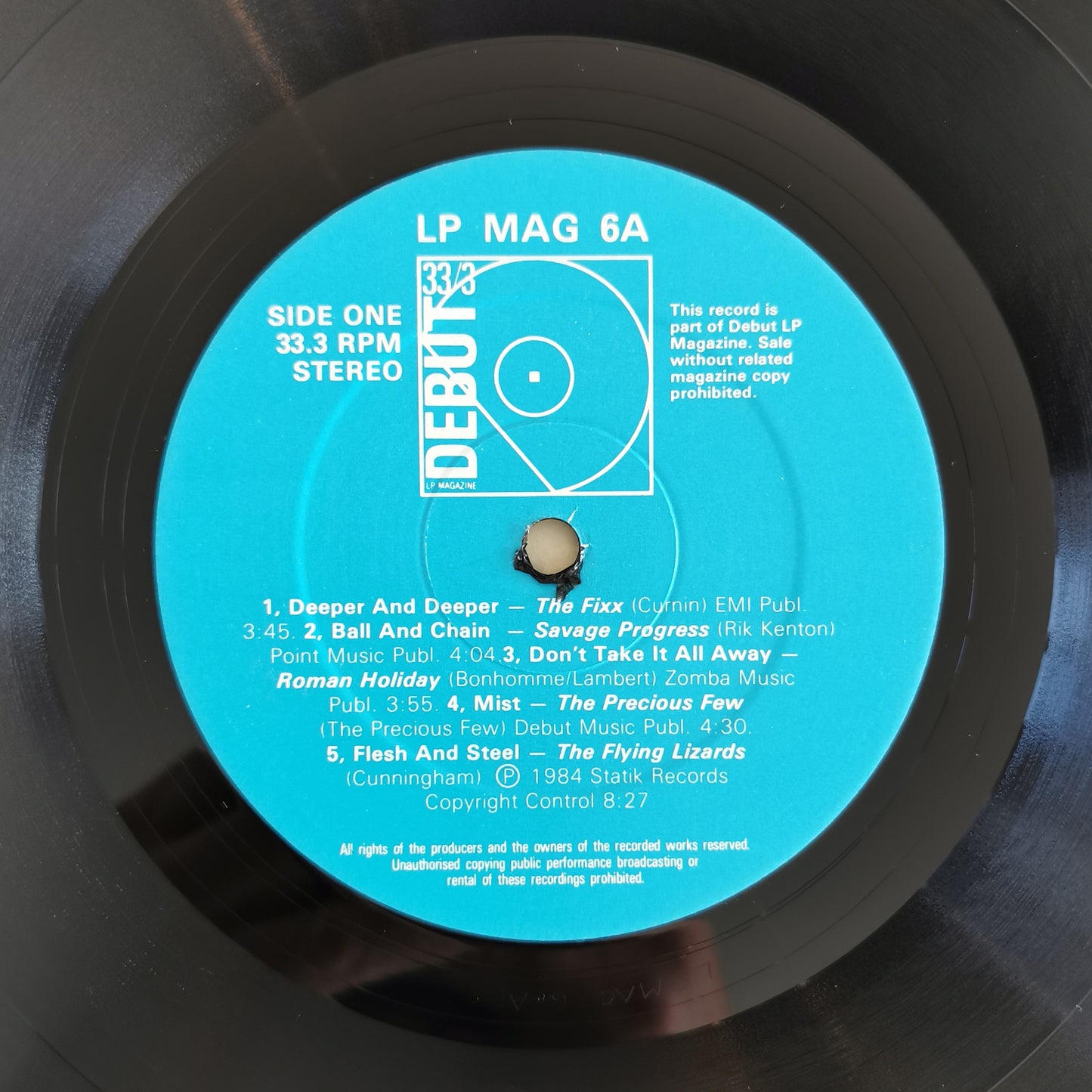 DEBUT LP MAGAZINE - Issue 06 (livret de 62 pages)