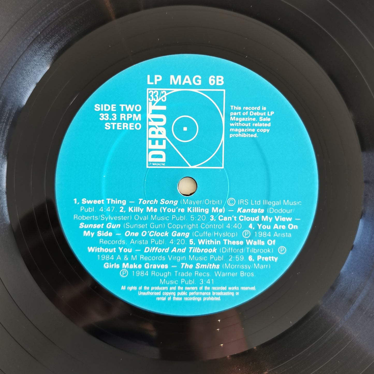 DEBUT LP MAGAZINE - Issue 06 (livret de 62 pages)