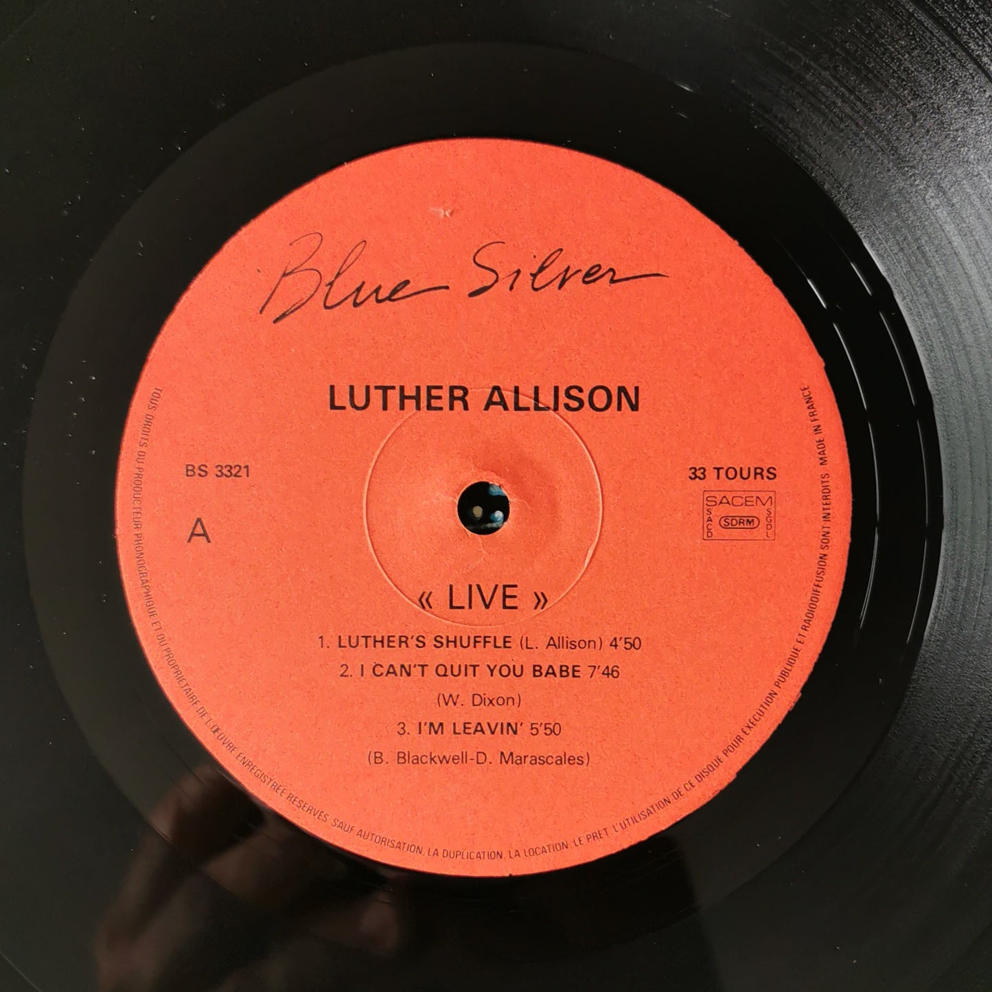 LUTHER ALLISON - Live