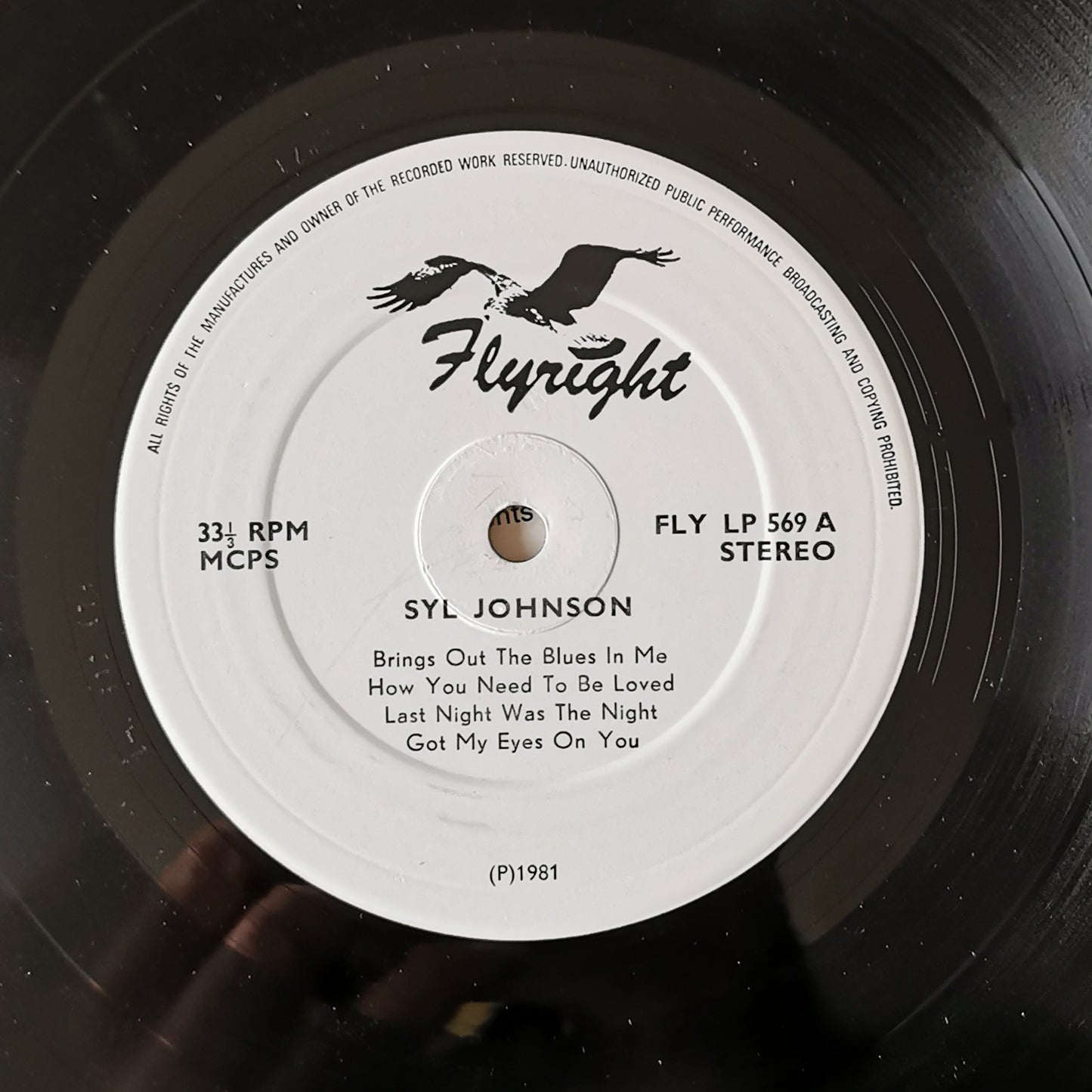 SYL JOHNSON - Brings Out The Blues In Me