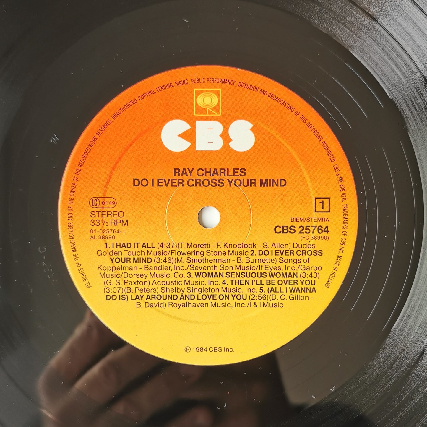 RAY CHARLES - Do I Ever Cross Your Mind